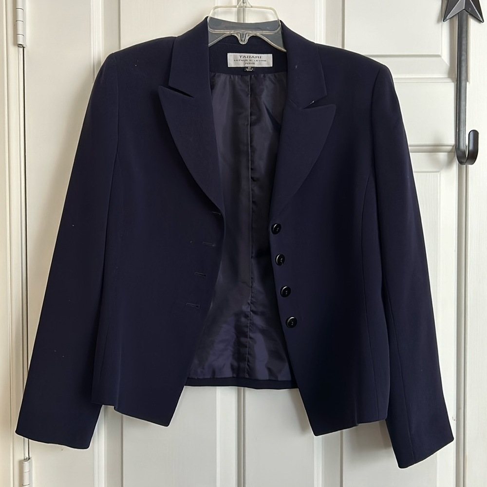 Navy Tahari Blazer